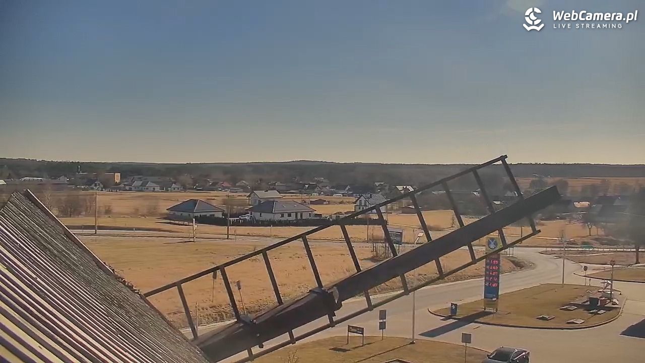 Krasocin - widok z zabytkowego wiatraka - 03 marzec 2026, 13:02