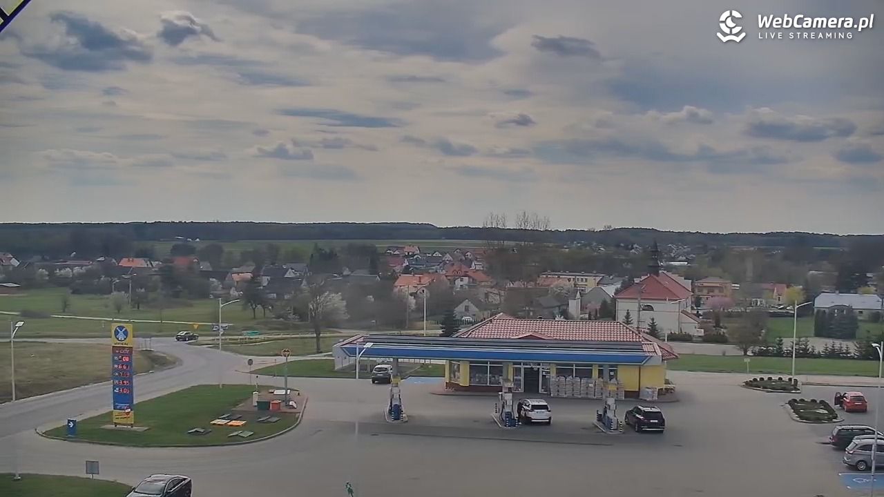 Krasocin - widok z zabytkowego wiatraka - 16 kwiecień 2026, 12:27