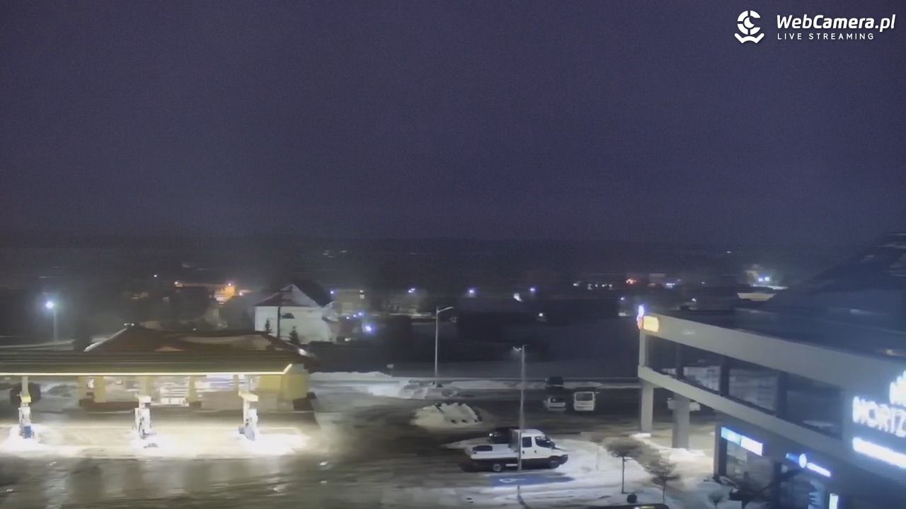 Krasocin - widok z zabytkowego wiatraka - 15 styczeń 2026, 06:41