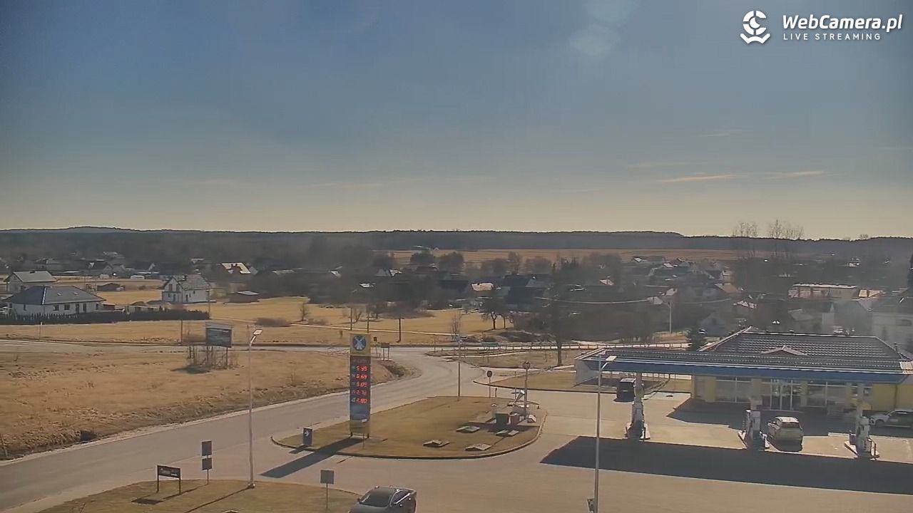 Krasocin - widok z zabytkowego wiatraka - 03 marzec 2026, 13:02