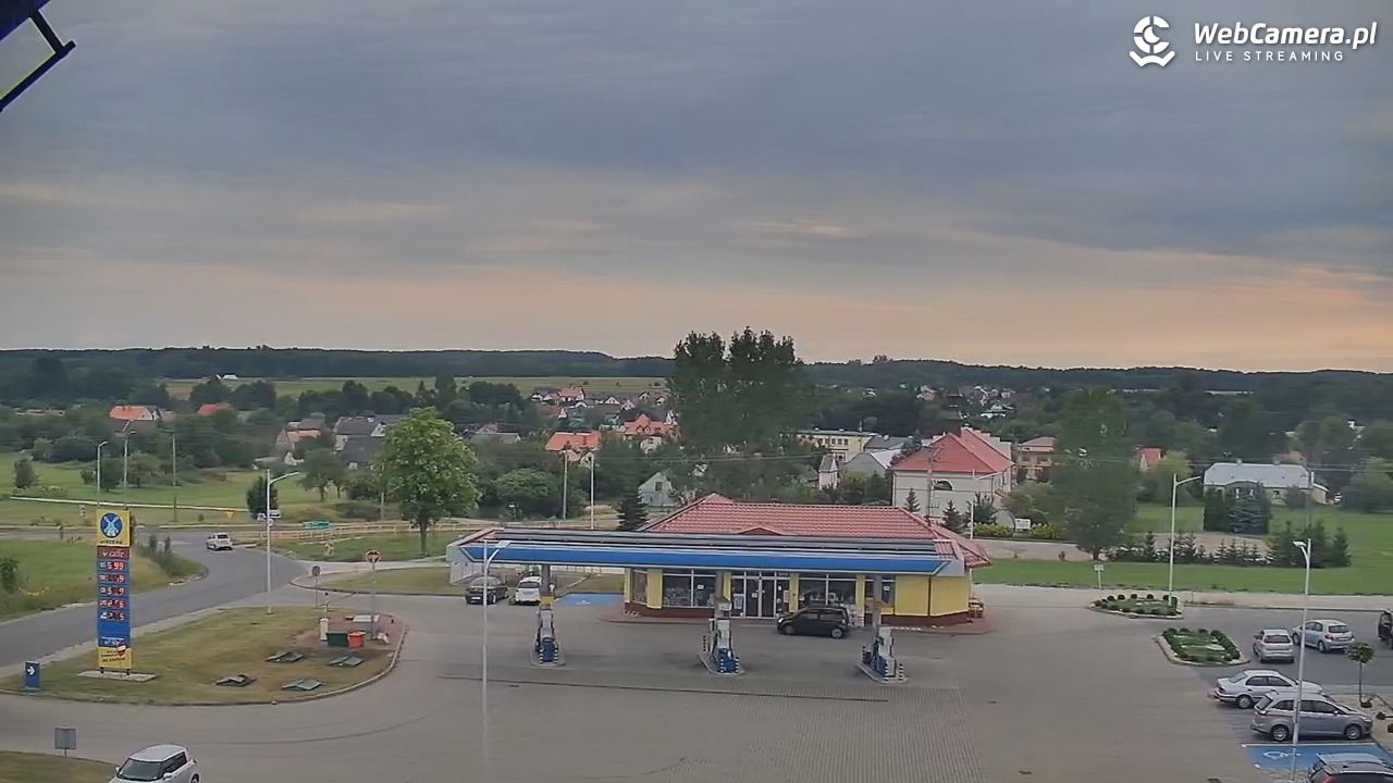 Krasocin - widok z zabytkowego wiatraka - 31 sierpień 2025, 17:17