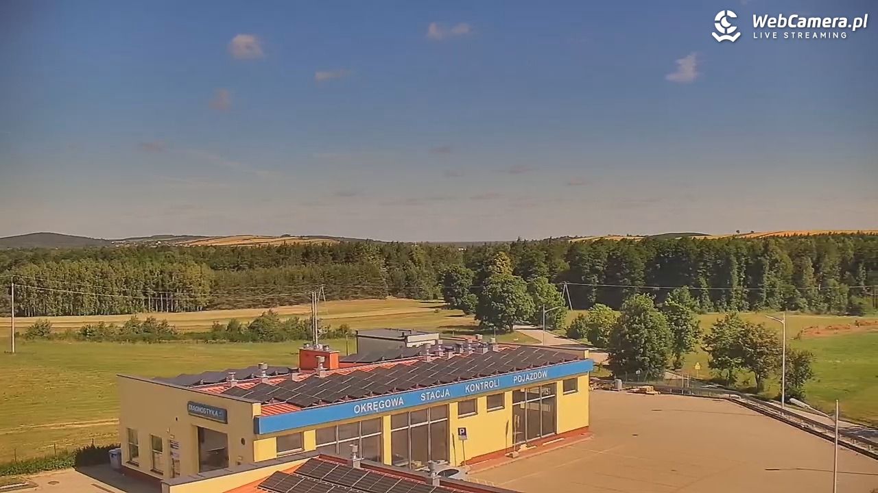 Krasocin - widok z zabytkowego wiatraka - 30 czerwiec 2025, 09:12