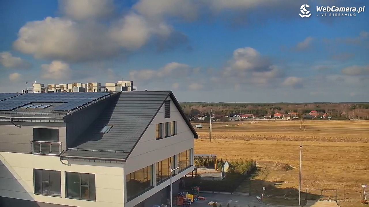 Krasocin - widok z zabytkowego wiatraka - 02 marzec 2026, 10:43