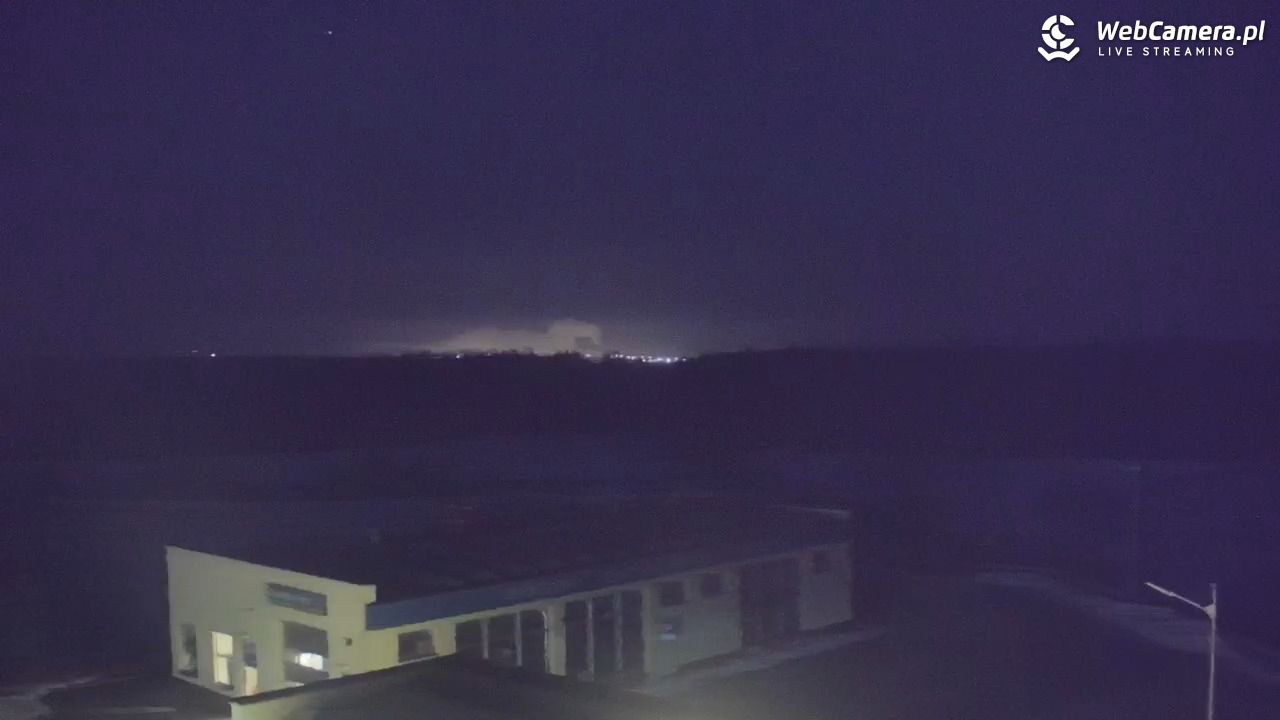 Krasocin - widok z zabytkowego wiatraka - 20 styczeń 2026, 06:22