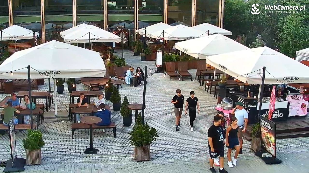 Zakopane - widok na dolną stację kolei na Gubałówkę - 20 lipiec 2026, 19:07