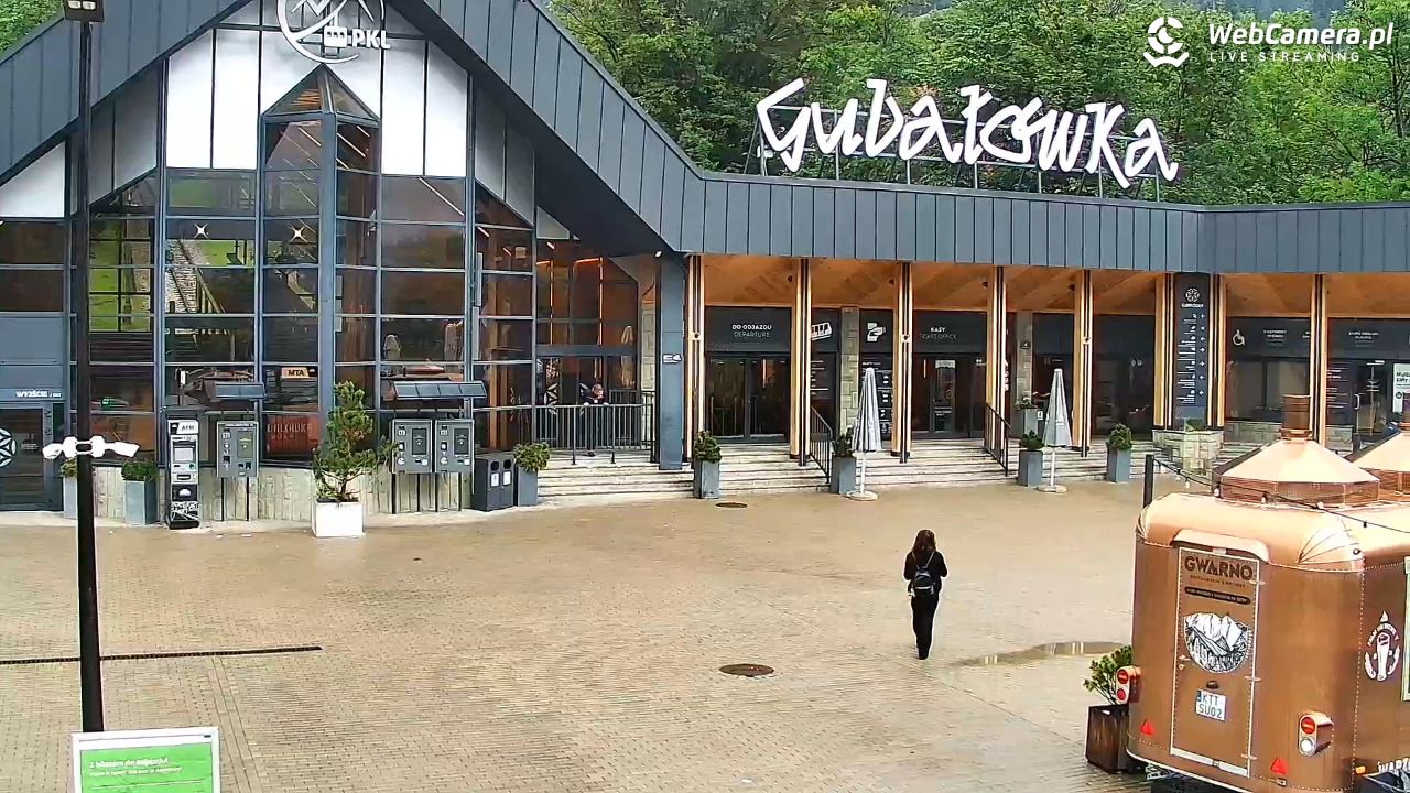 Zakopane - widok na dolną stację kolei na Gubałówkę - 24 lipiec 2026, 08:12