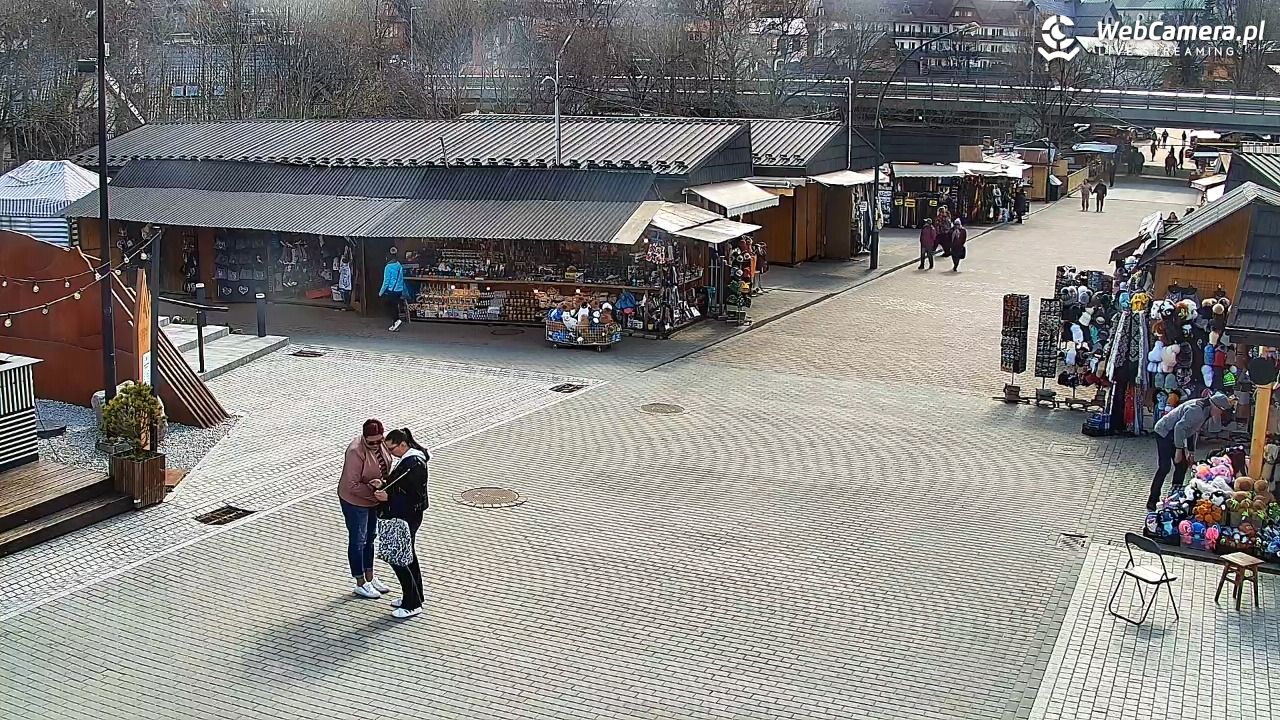 Zakopane - widok na dolną stację kolei na Gubałówkę - 24 kwiecień 2026, 09:43