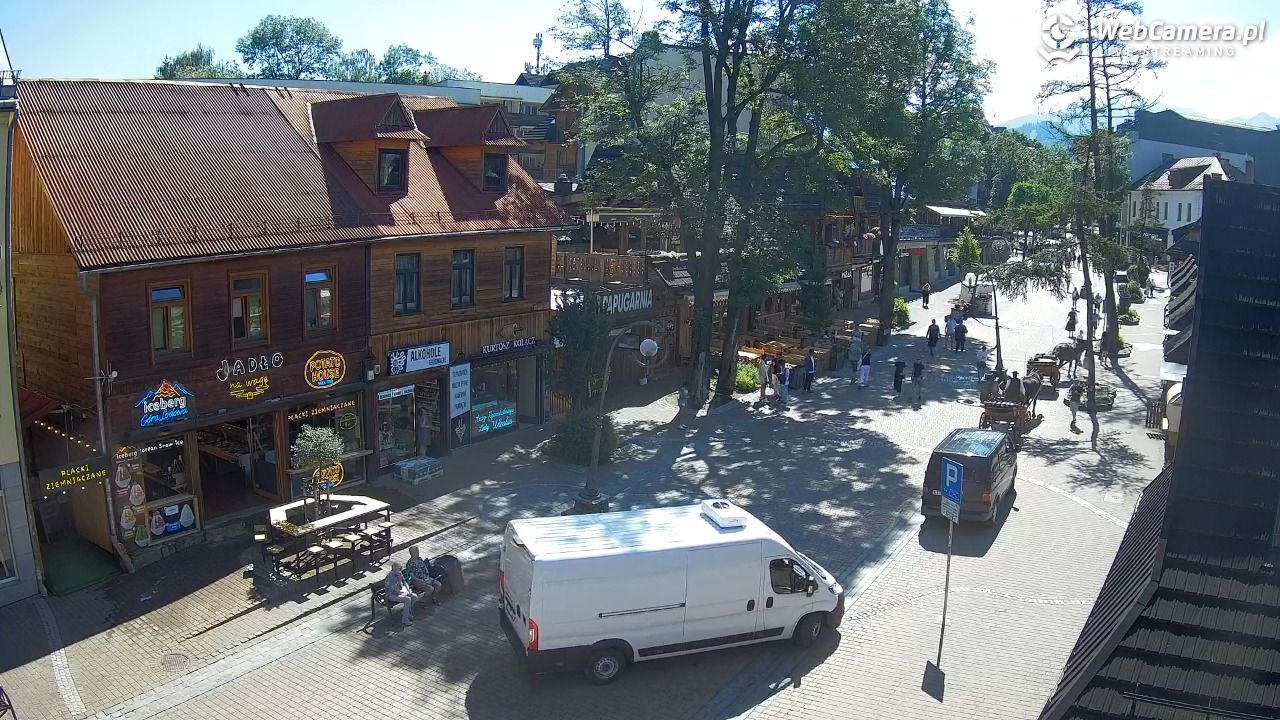 Krupówki Dolne - widok na deptak - 24 czerwiec 2026, 10:11
