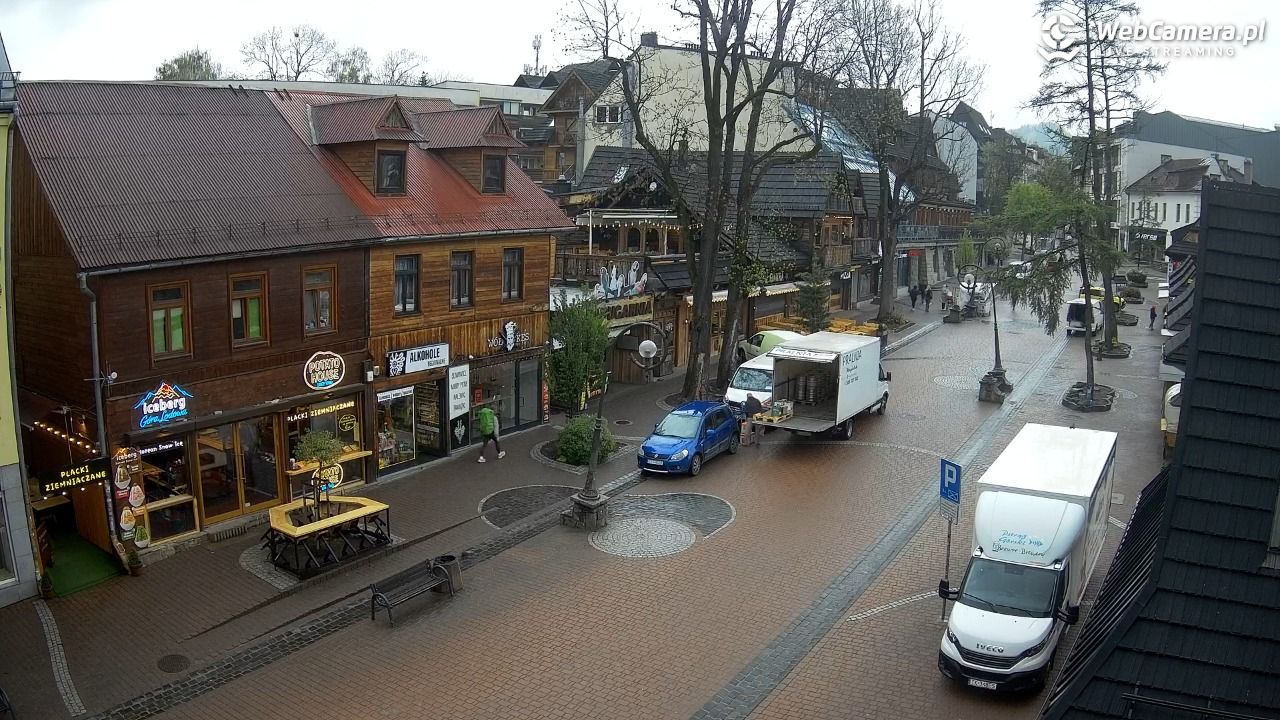 Krupówki Dolne - widok na deptak - 16 maj 2026, 09:26