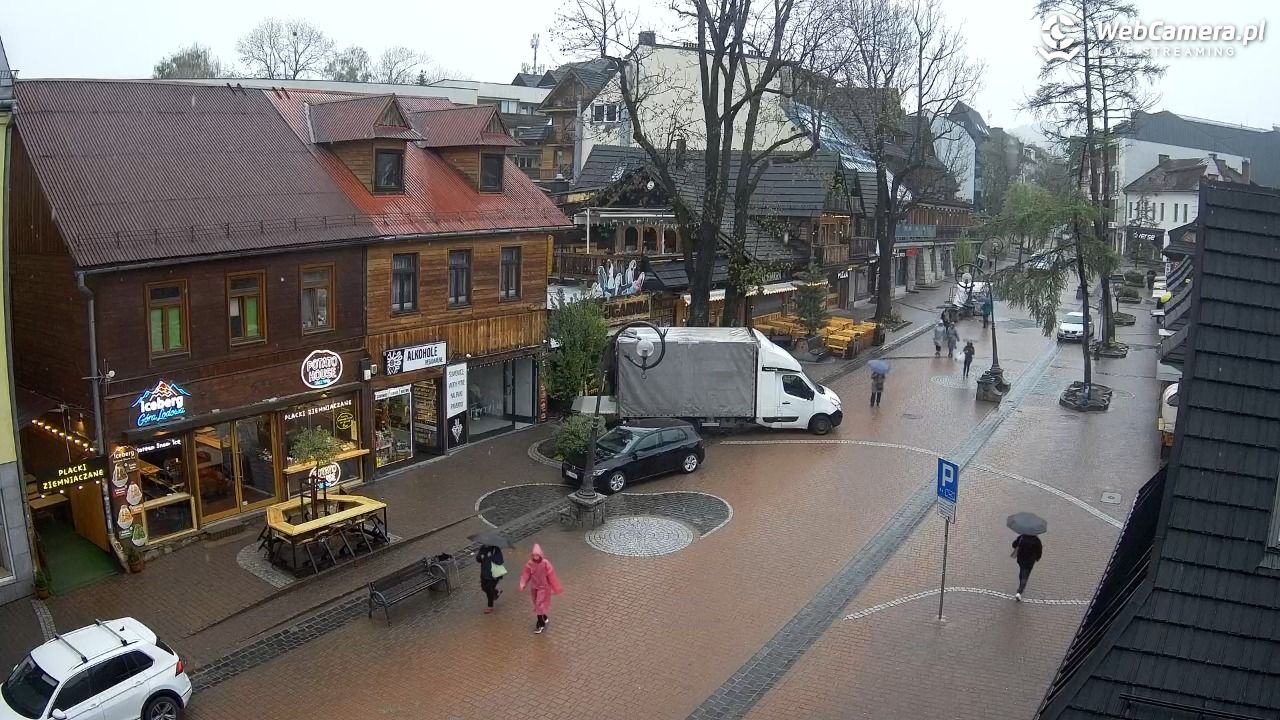 Krupówki Dolne - widok na deptak - 17 maj 2026, 09:19