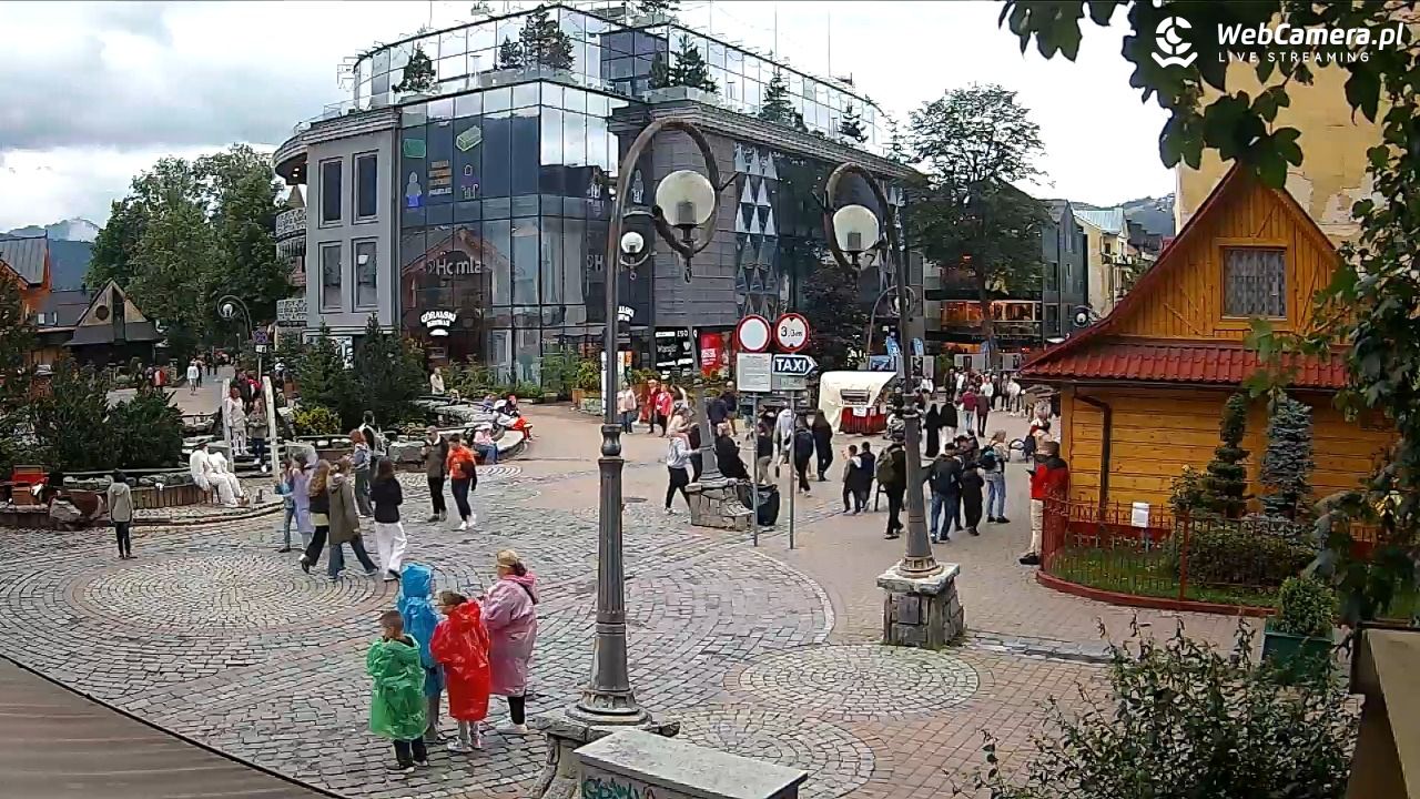 Widok na Krupówki w Zakopanem - 09 lipiec 2026, 17:19