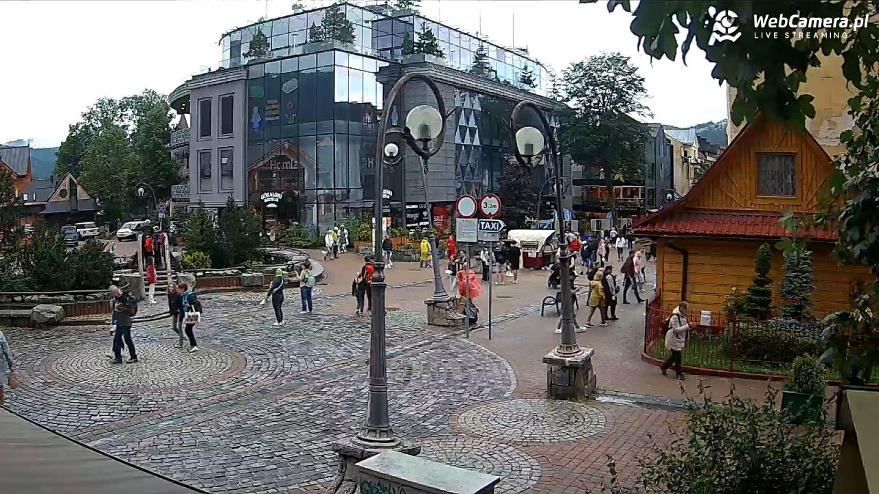 Widok na Krupówki w Zakopanem - 09 lipiec 2026, 13:34