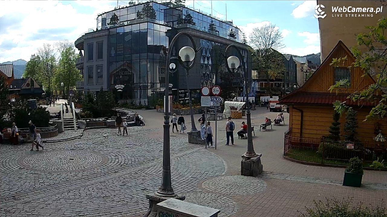 Widok na Krupówki w Zakopanem - 22 maj 2026, 15:20