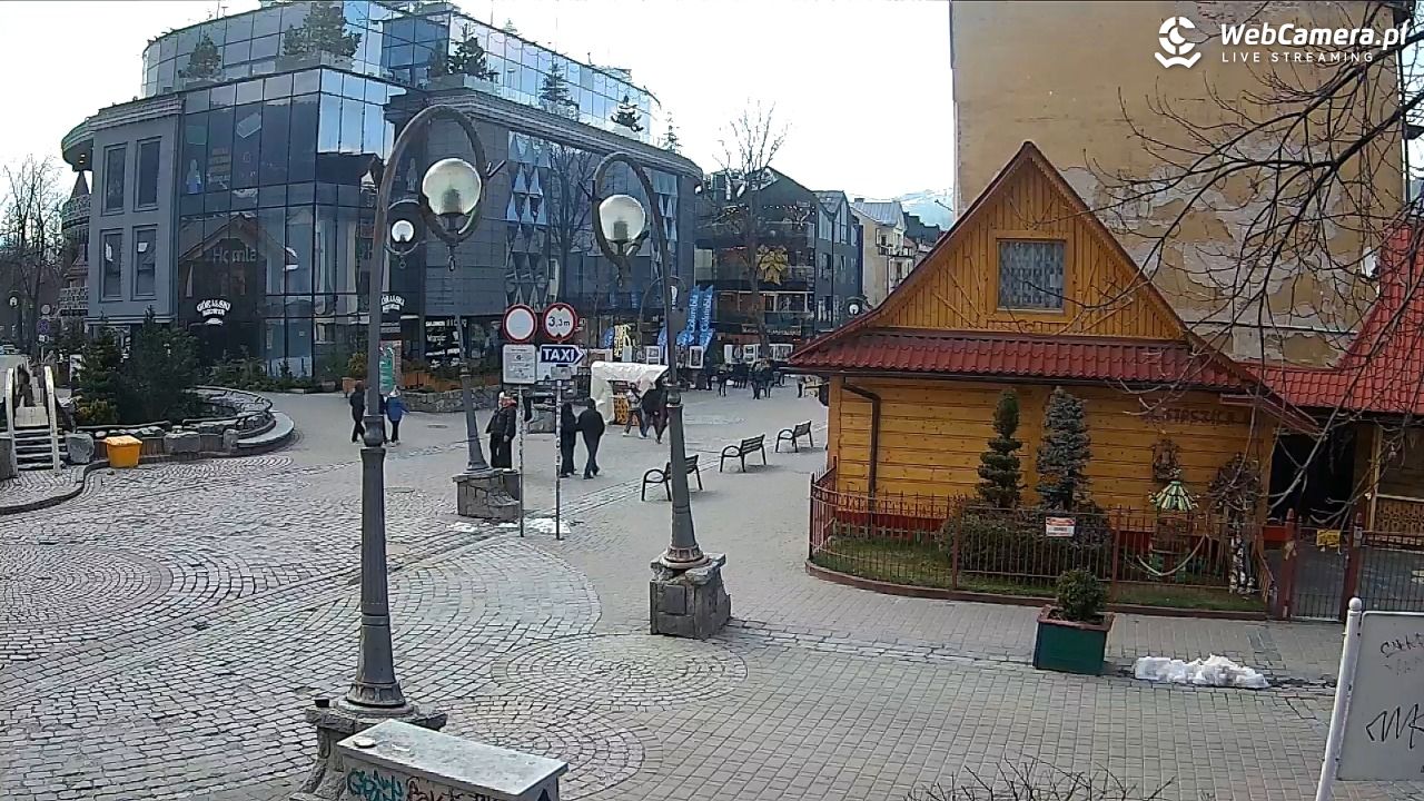 Widok na Krupówki w Zakopanem - 09 kwiecień 2026, 16:13