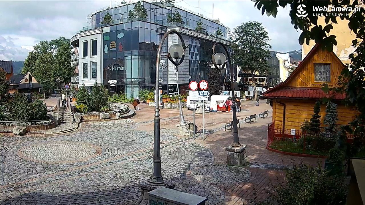 Widok na Krupówki w Zakopanem - 09 lipiec 2026, 09:05