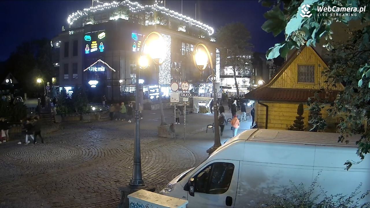 Widok na Krupówki w Zakopanem - 03 październik 2025, 18:44