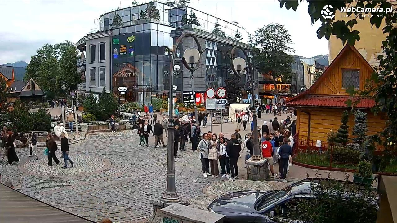 Widok na Krupówki w Zakopanem - 09 lipiec 2026, 18:56