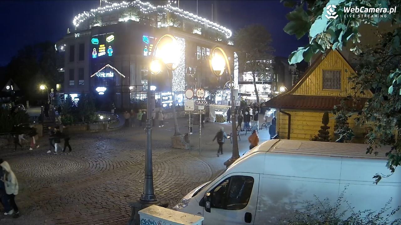 Widok na Krupówki w Zakopanem - 03 październik 2025, 18:44
