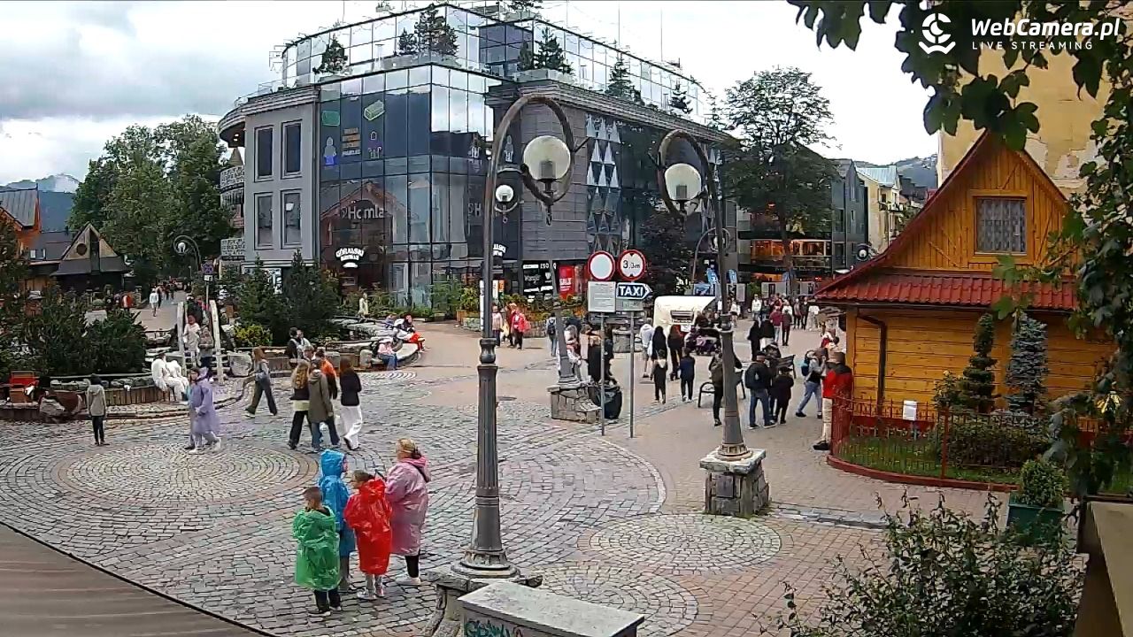 Widok na Krupówki w Zakopanem - 09 lipiec 2026, 17:19