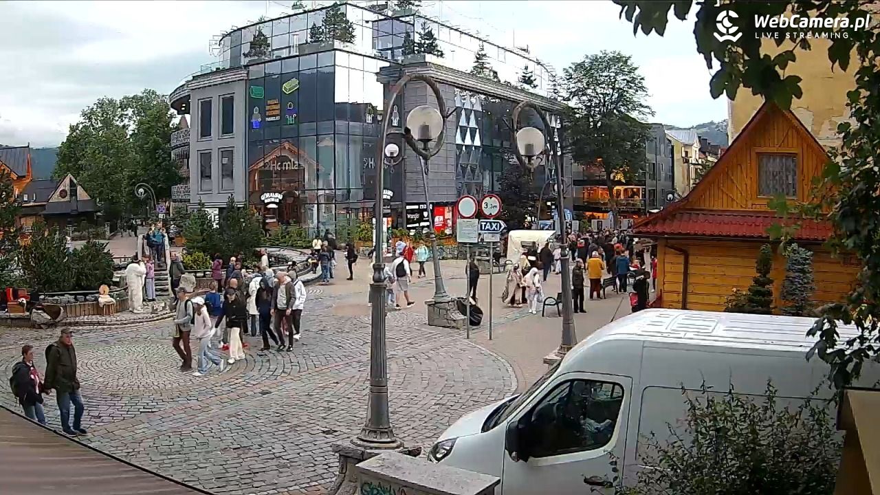 Widok na Krupówki w Zakopanem - 09 lipiec 2026, 18:27