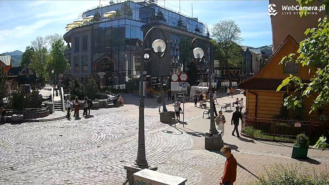 Widok na Krupówki w Zakopanem - 25 maj 2026, 15:50