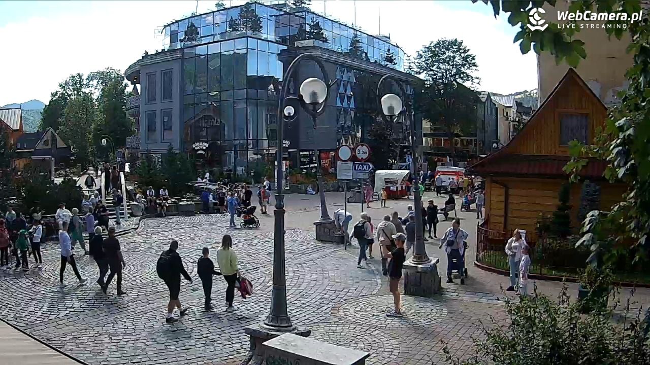 Widok na Krupówki w Zakopanem - 08 lipiec 2026, 15:44