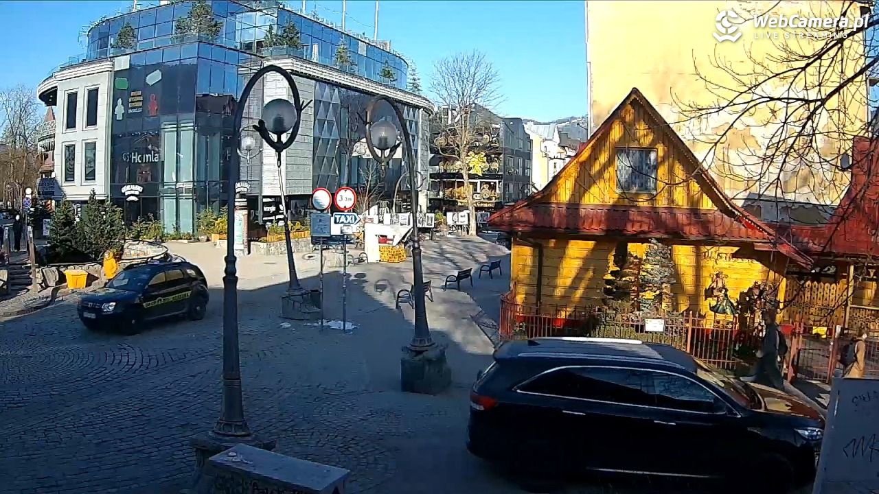 Widok na Krupówki w Zakopanem - 10 kwiecień 2026, 07:44