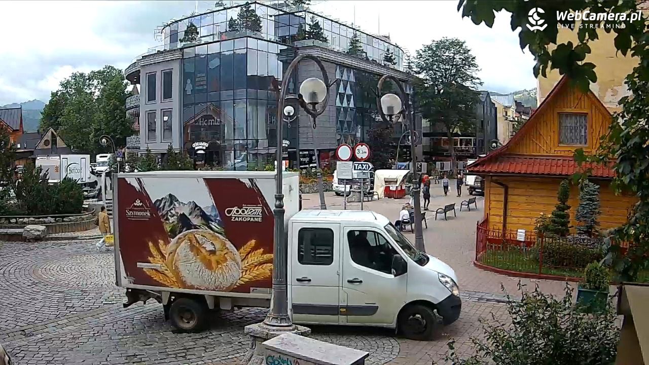 Widok na Krupówki w Zakopanem - 09 lipiec 2026, 09:57