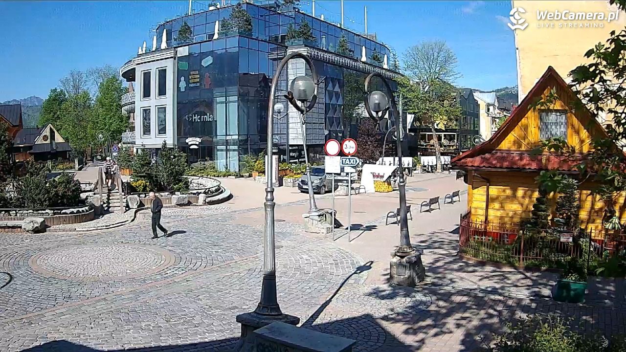 Widok na Krupówki w Zakopanem - 24 maj 2026, 09:17