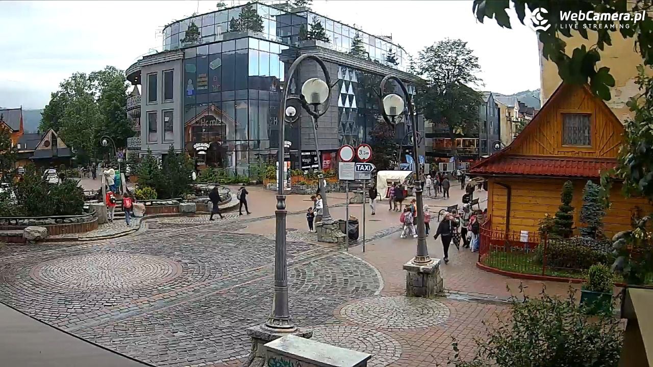 Widok na Krupówki w Zakopanem - 09 lipiec 2026, 11:21