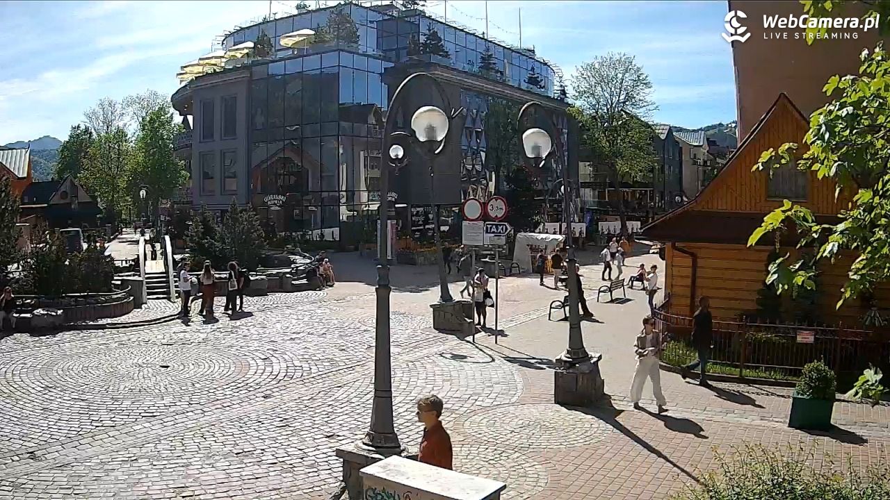 Widok na Krupówki w Zakopanem - 25 maj 2026, 15:50
