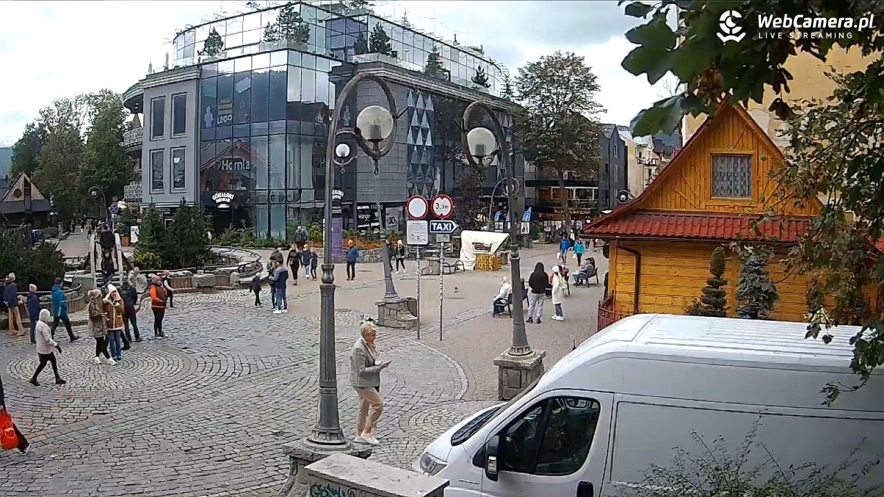 Widok na Krupówki w Zakopanem - 03 październik 2025, 12:08