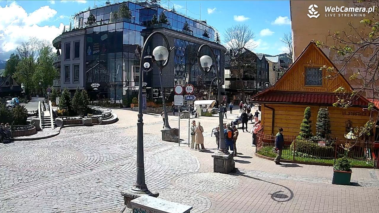 Widok na Krupówki w Zakopanem - 20 maj 2025, 14:08