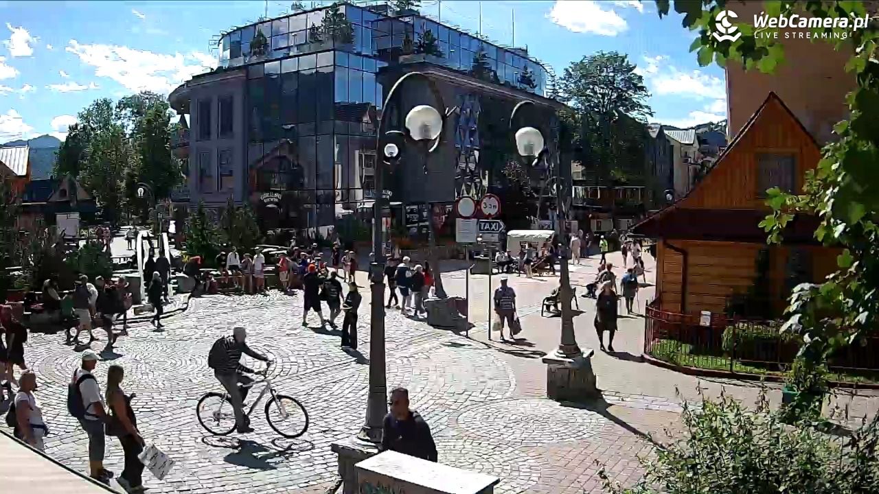 Widok na Krupówki w Zakopanem - 08 lipiec 2026, 15:31