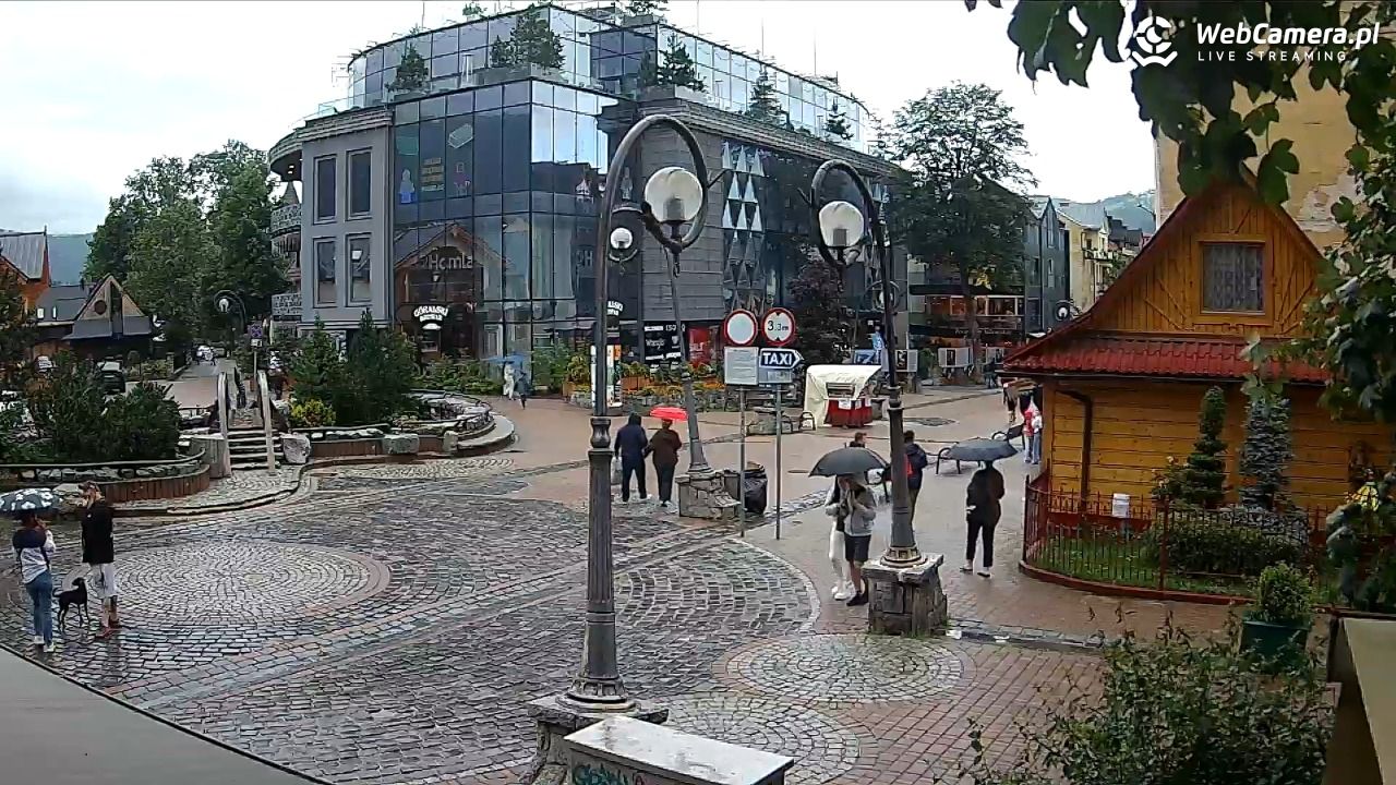 Widok na Krupówki w Zakopanem - 09 lipiec 2026, 11:16