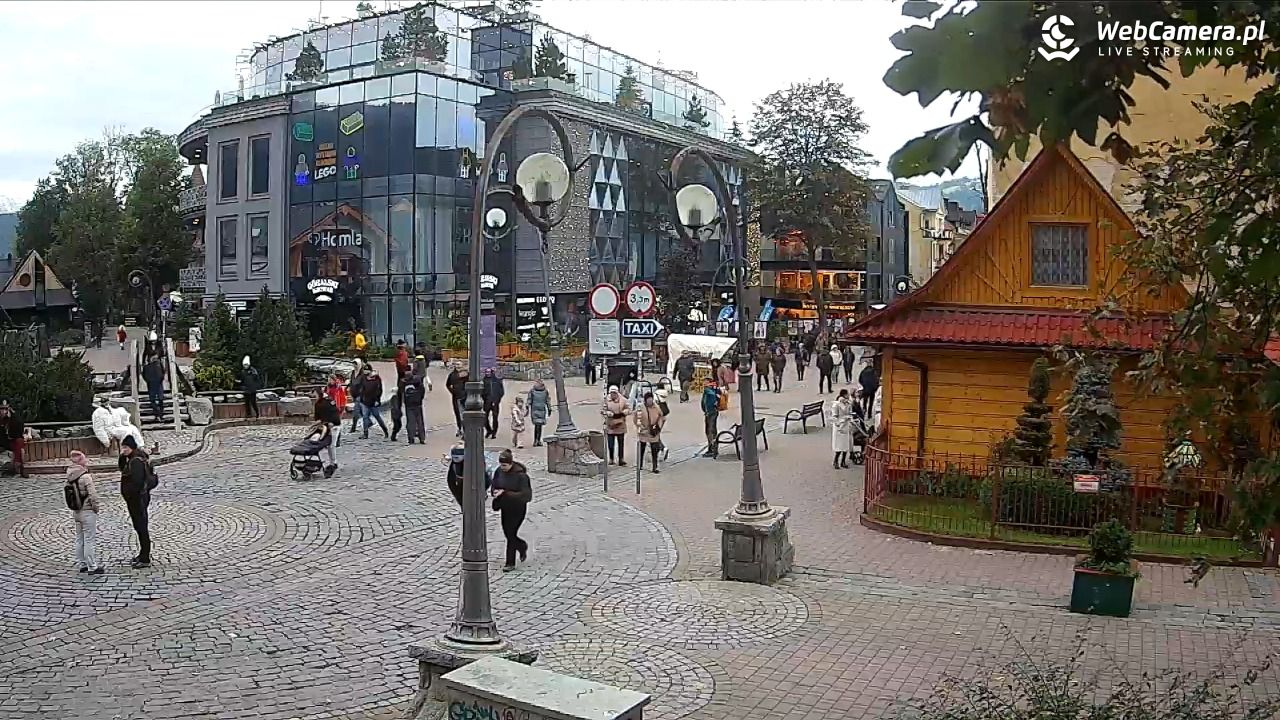 Widok na Krupówki w Zakopanem - 03 październik 2025, 17:07
