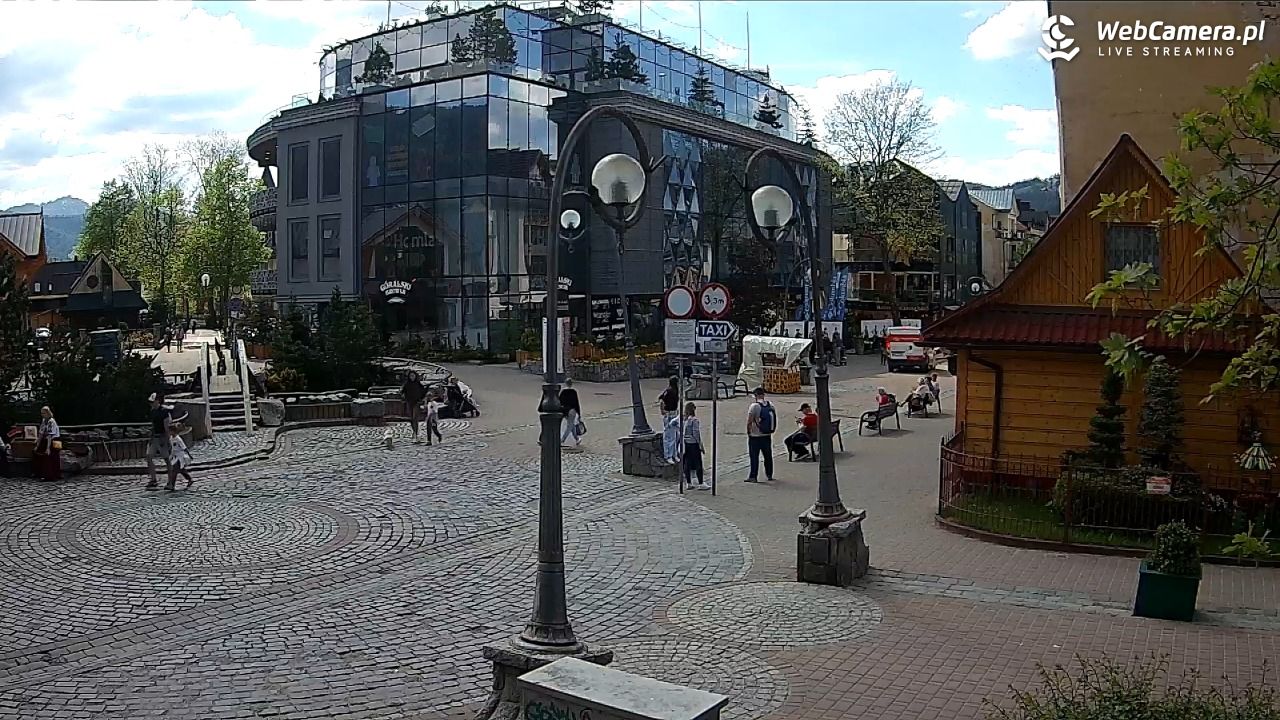 Widok na Krupówki w Zakopanem - 22 maj 2026, 15:20