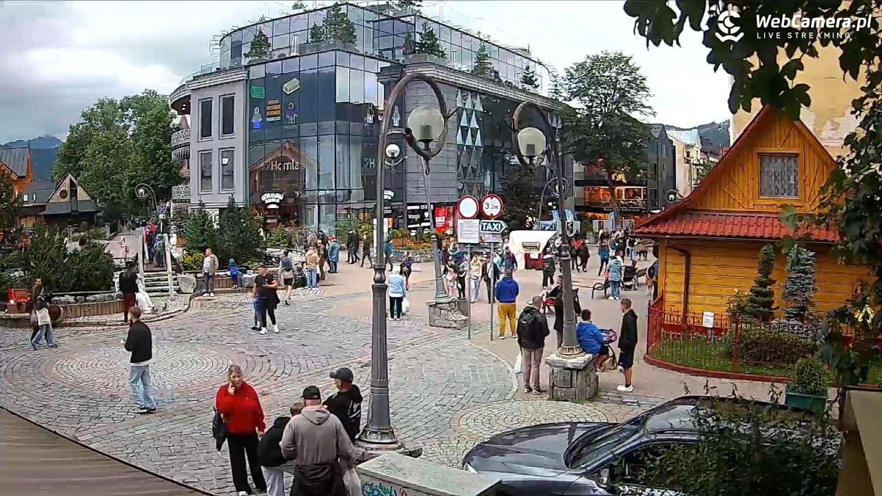 Widok na Krupówki w Zakopanem - 09 lipiec 2026, 18:51