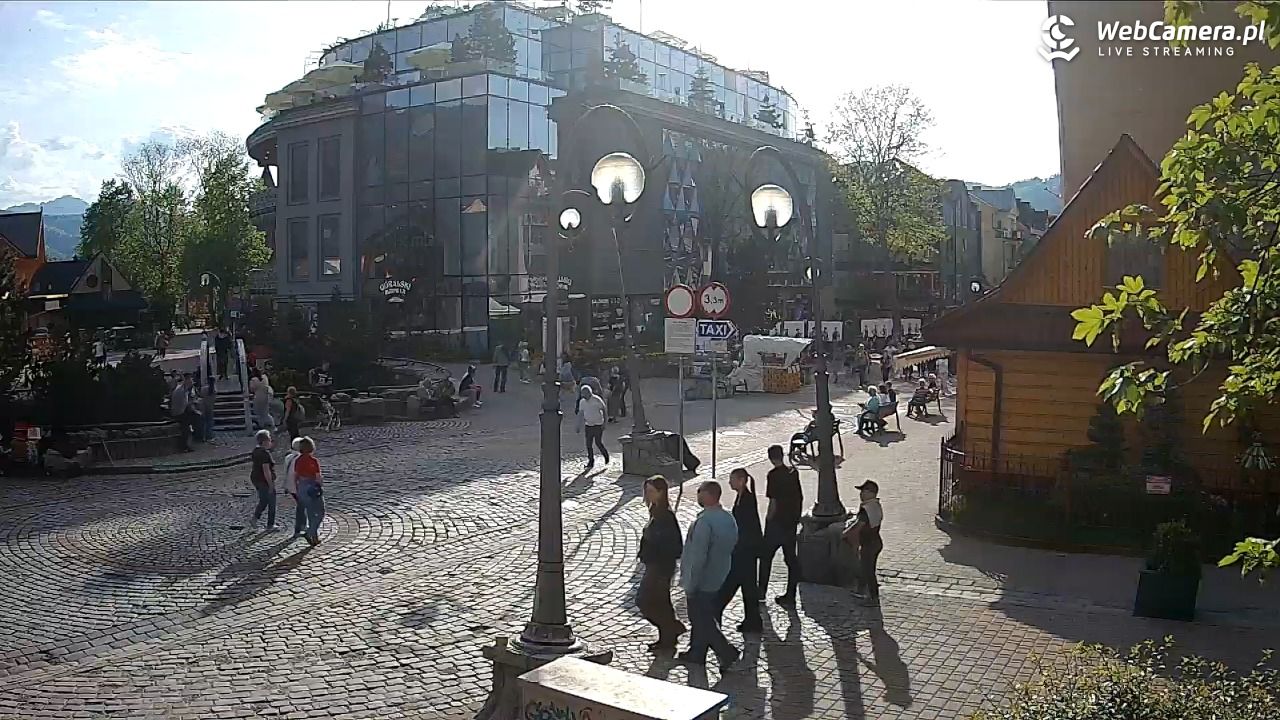 Widok na Krupówki w Zakopanem - 24 maj 2026, 17:47