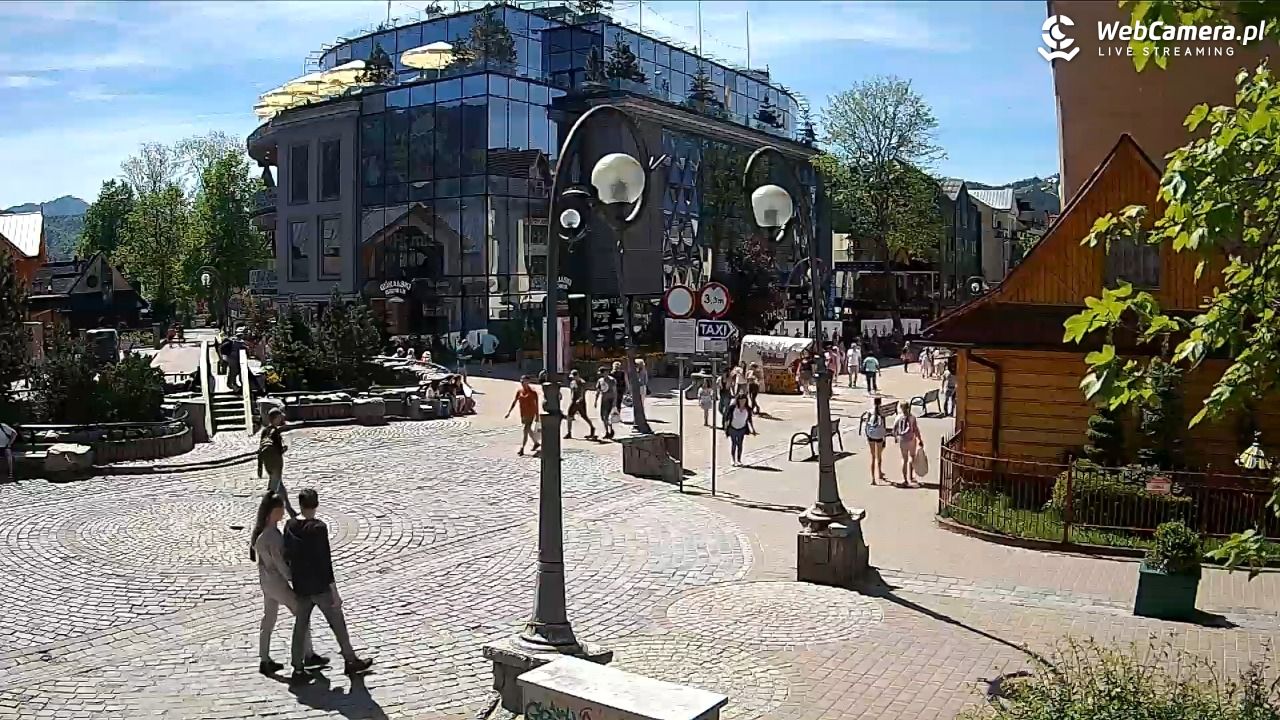 Widok na Krupówki w Zakopanem - 25 maj 2026, 14:44