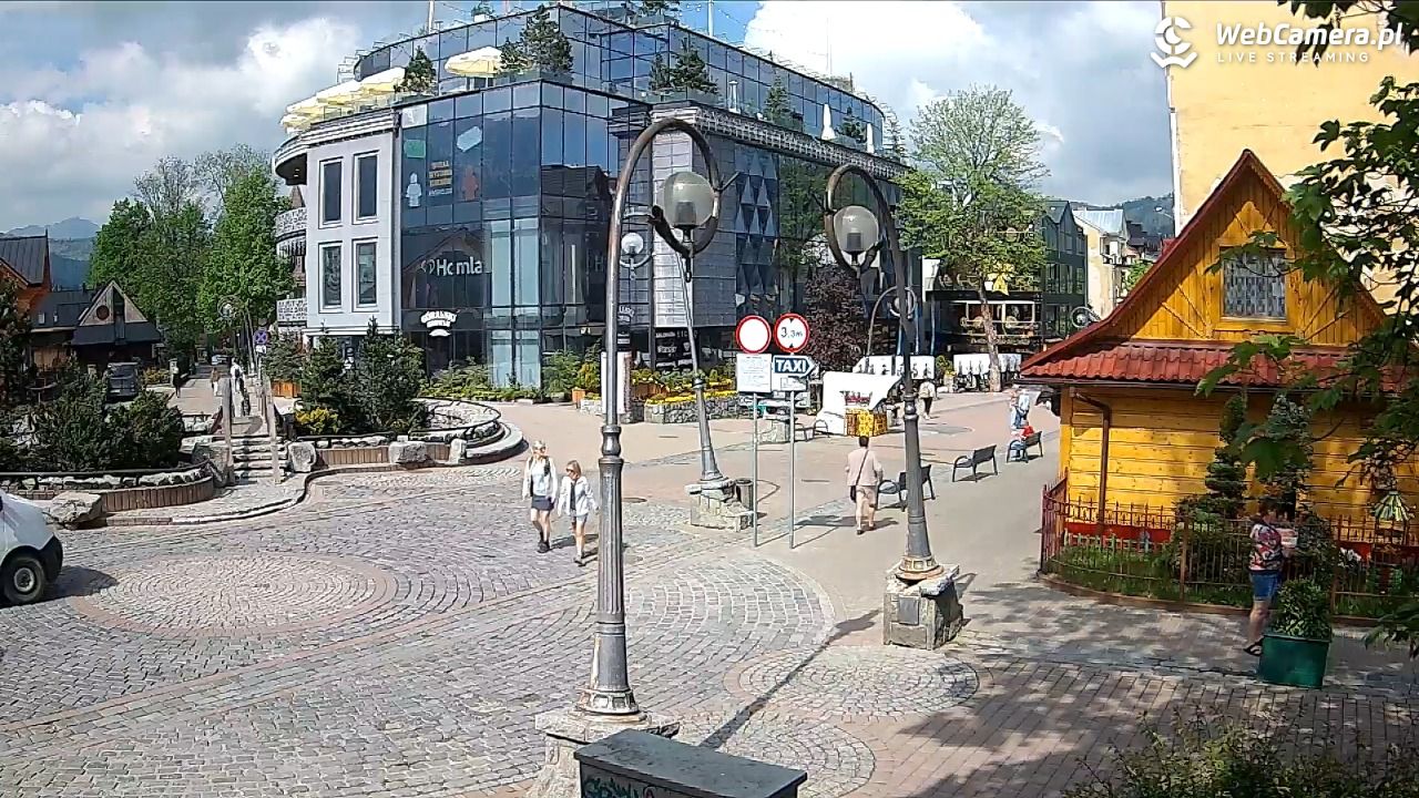 Widok na Krupówki w Zakopanem - 25 maj 2026, 09:48