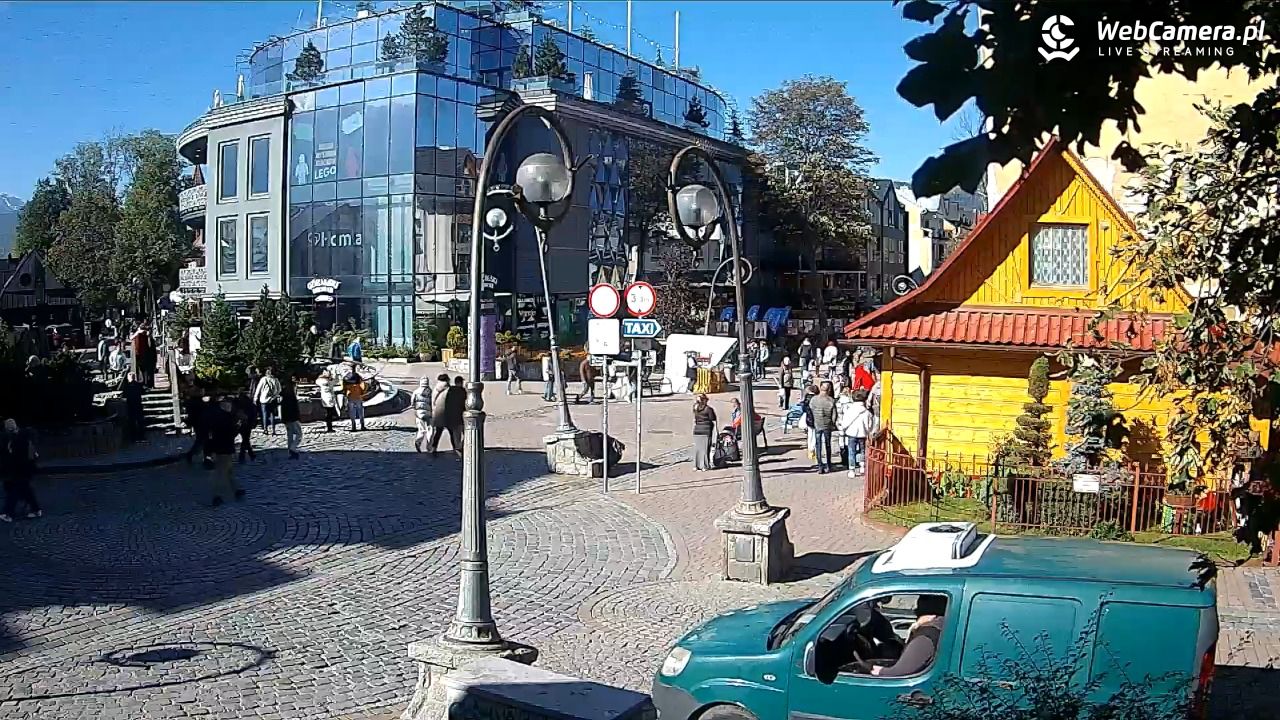 Widok na Krupówki w Zakopanem - 04 październik 2025, 11:03