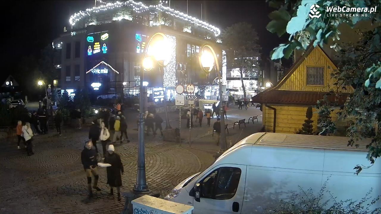 Widok na Krupówki w Zakopanem - 03 październik 2025, 19:08