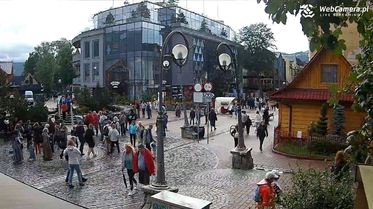 Widok na Krupówki w Zakopanem - 09 lipiec 2026, 16:31