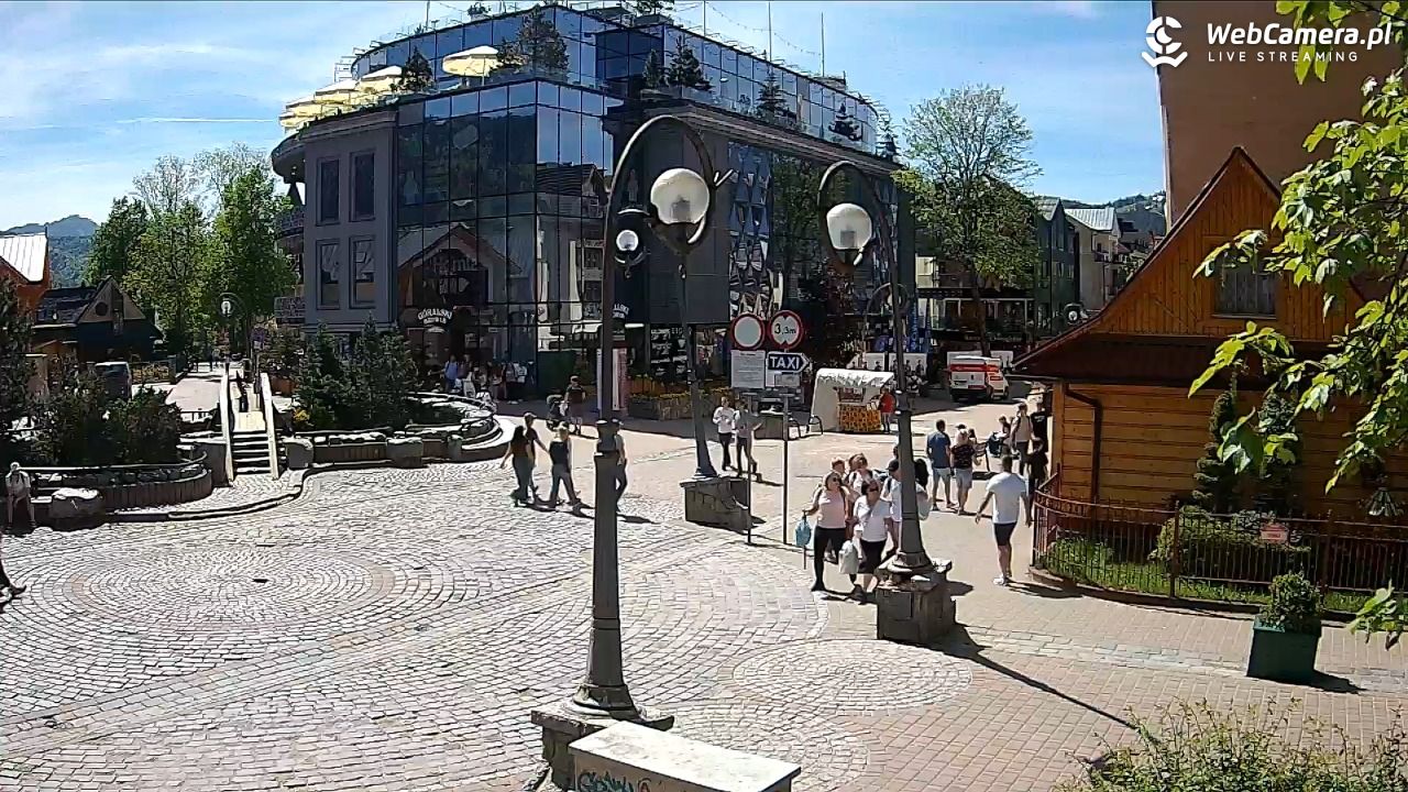 Widok na Krupówki w Zakopanem - 25 maj 2026, 14:56
