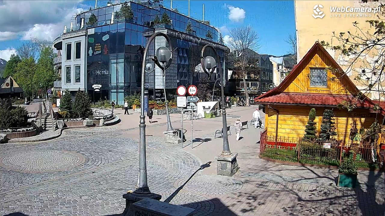Widok na Krupówki w Zakopanem - 21 maj 2025, 09:27