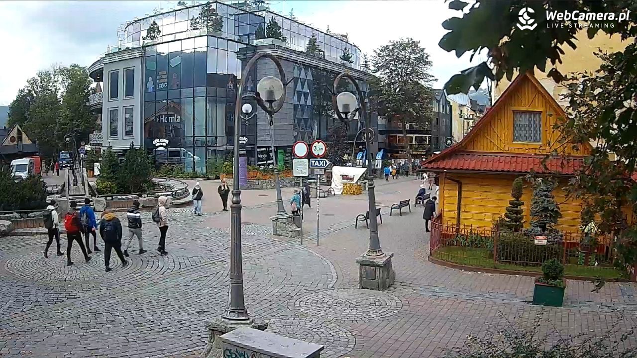 Widok na Krupówki w Zakopanem - 03 październik 2025, 10:23