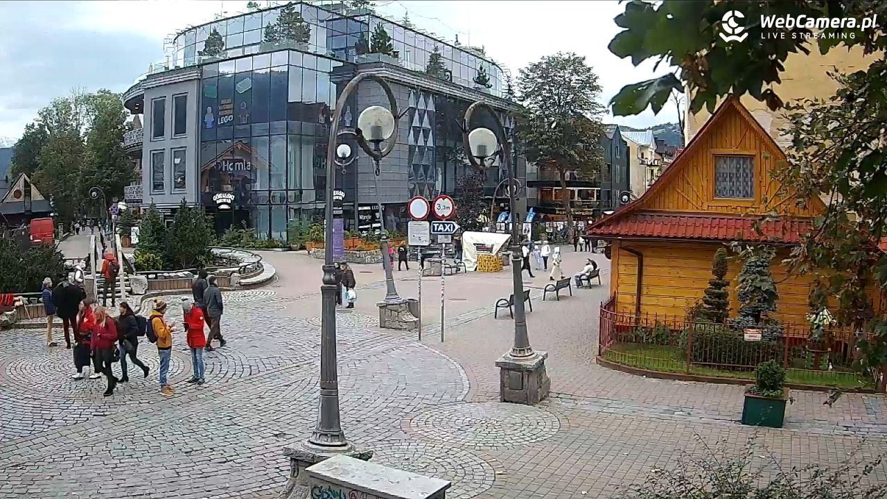 Widok na Krupówki w Zakopanem - 03 październik 2025, 15:27