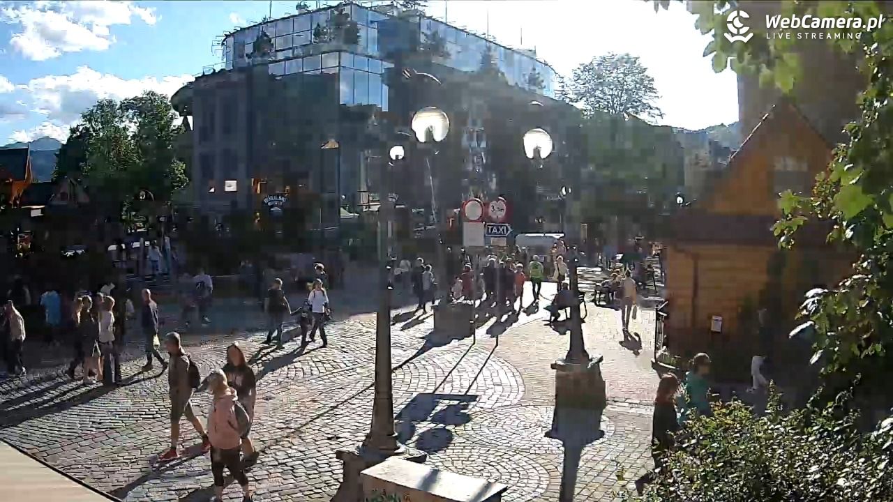 Widok na Krupówki w Zakopanem - 08 lipiec 2026, 18:18