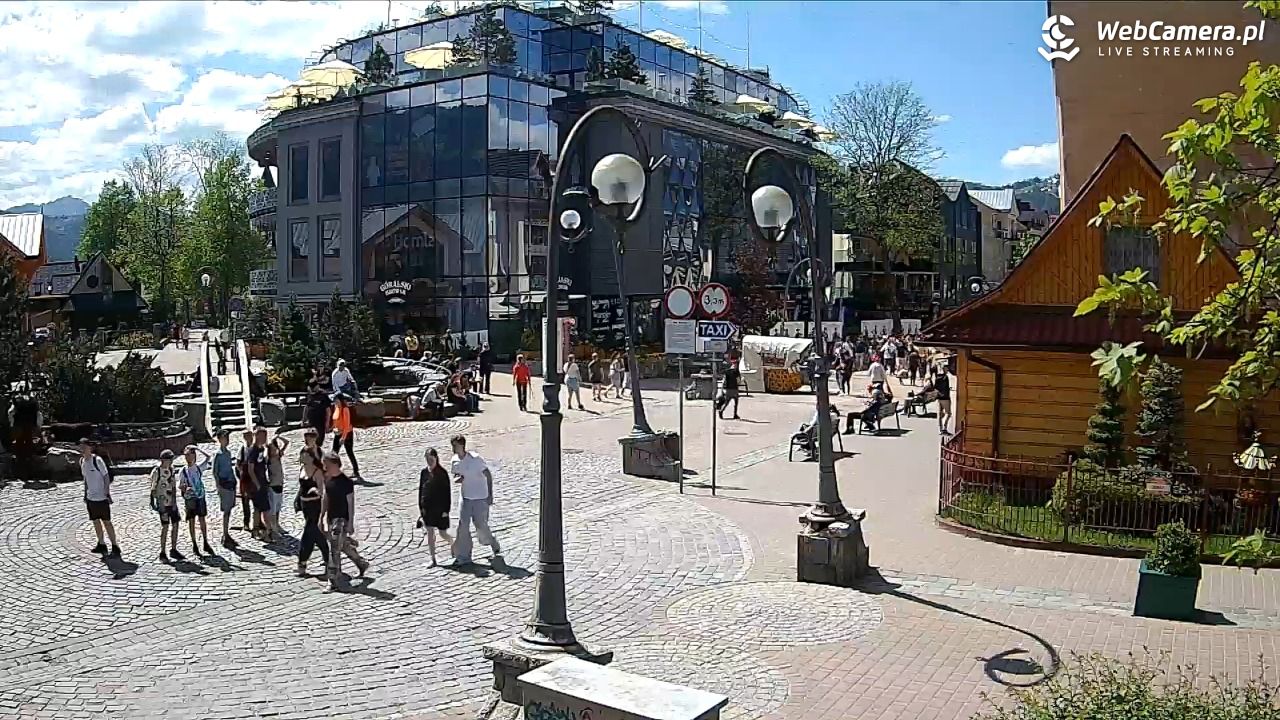 Widok na Krupówki w Zakopanem - 23 maj 2026, 14:14